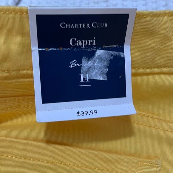 NWT- Charter Club- 14 & 16. Capi - Picture 7 of 8